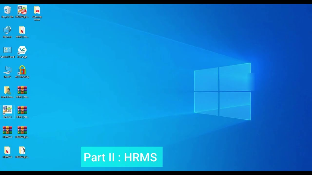 hrms2.5 new installation video