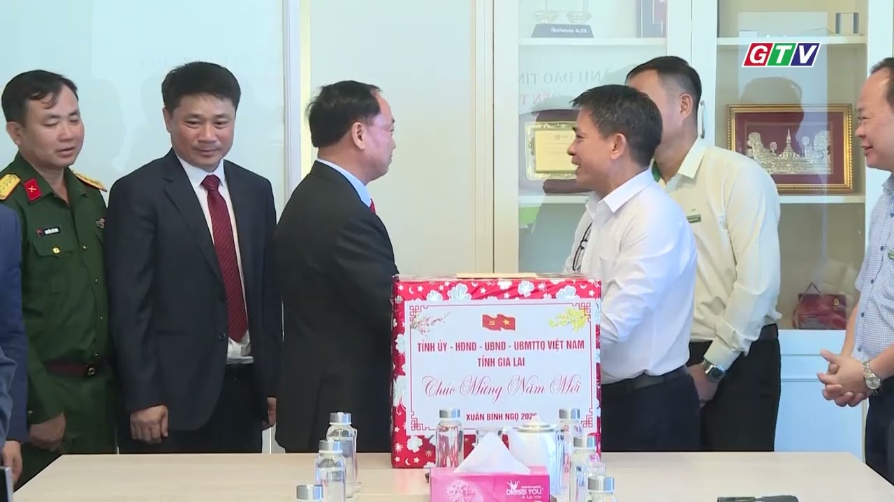 Bí thư Tỉnh ủy Thái Đại Ngọc thăm, chúc Tết một số doanh nghiệp trên địa bàn tỉnh