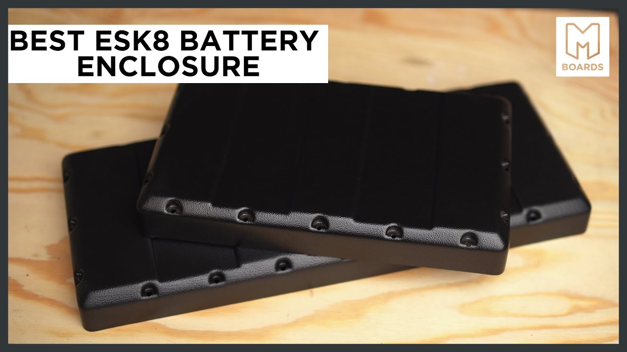 Best DIY Electric Skateboard Battery and ESC Enclosure