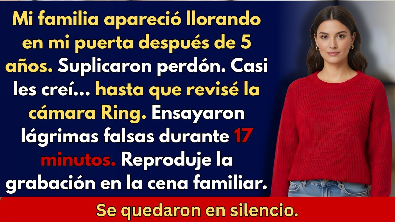 Ensayaron emociones falsas en el porche de mi casa… hasta que la cámara Ring los dejó al descubierto