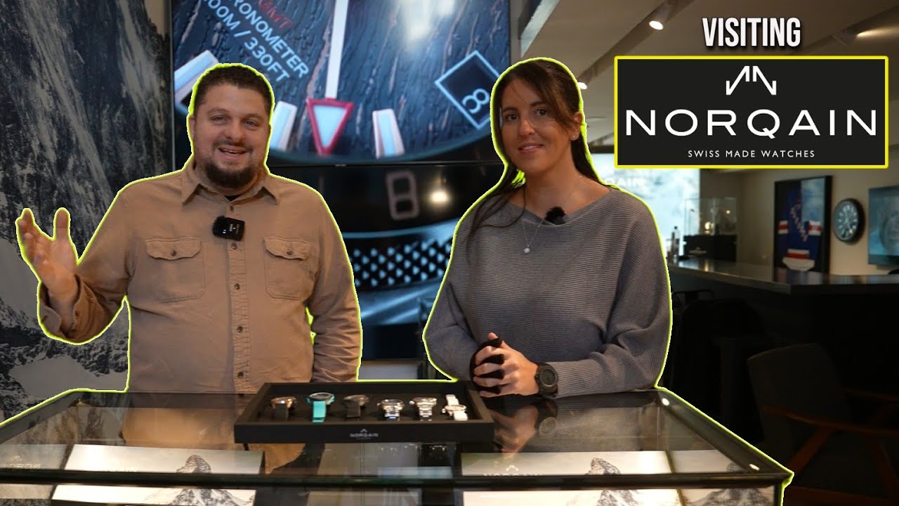 NORQAIN Watches NYC SOHO Pop up - Hands on with the Independence - Adventure - Freedom Collections