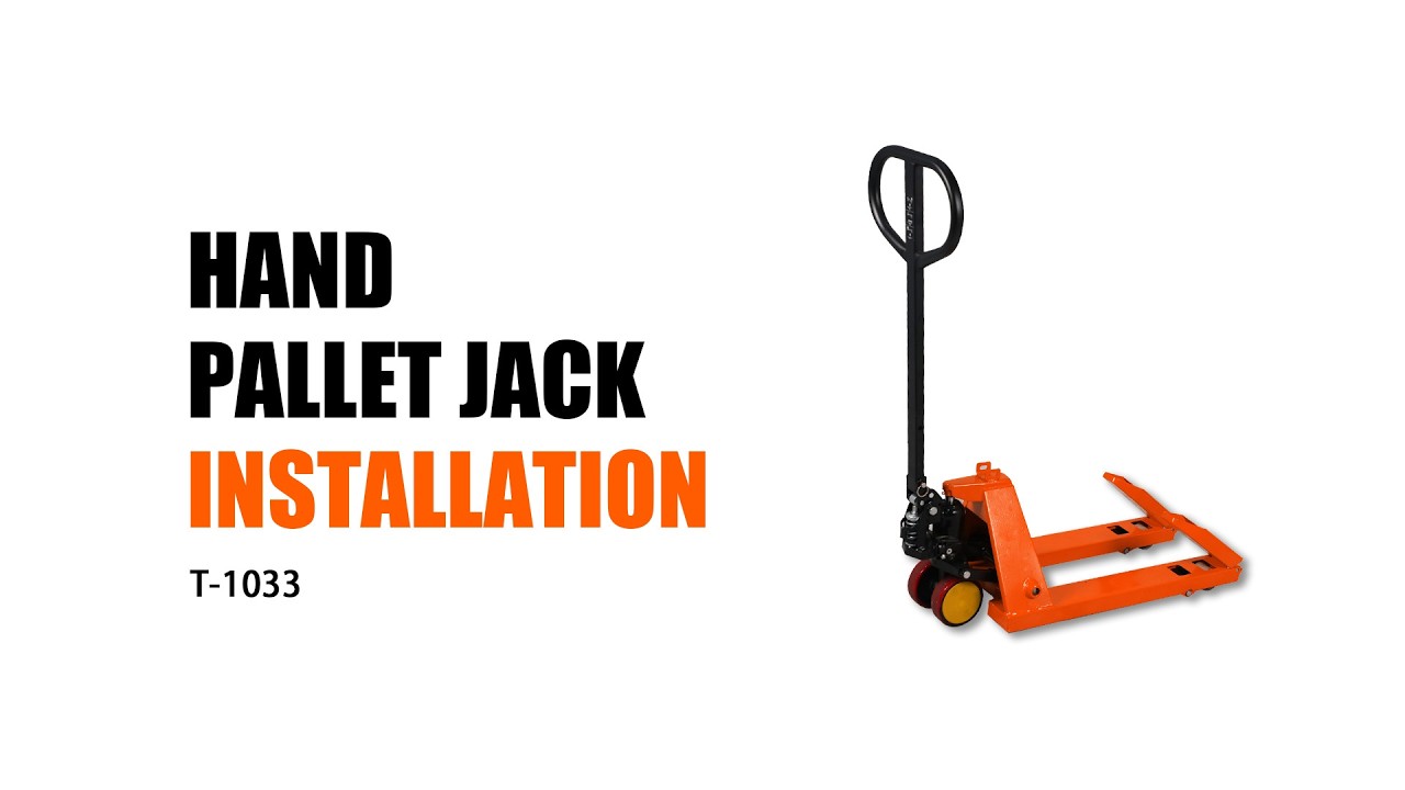 Tory Carrier Hand Pallet Jack T-1033: Unpacking & Installation Guide