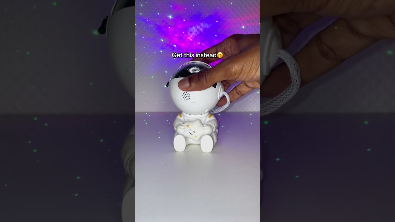 Comment your fav colors😍 #ledlights #astronautprojector #lamp