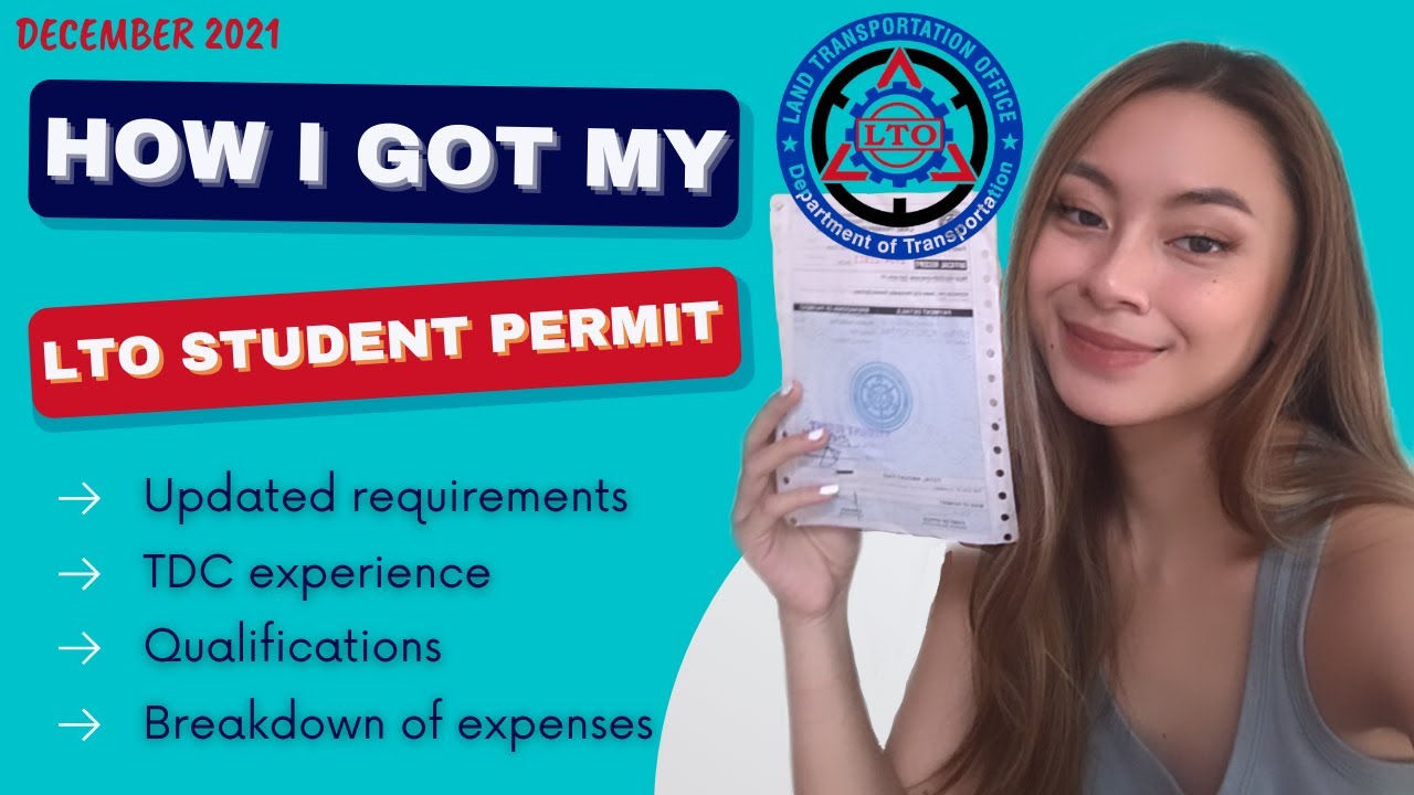 HOW I GOT MY LTO STUDENT PERMIT (TDC EXPERIENCE, UPDATED REQUIREMENTS, QUALIFICATIONS & EXPENSES)