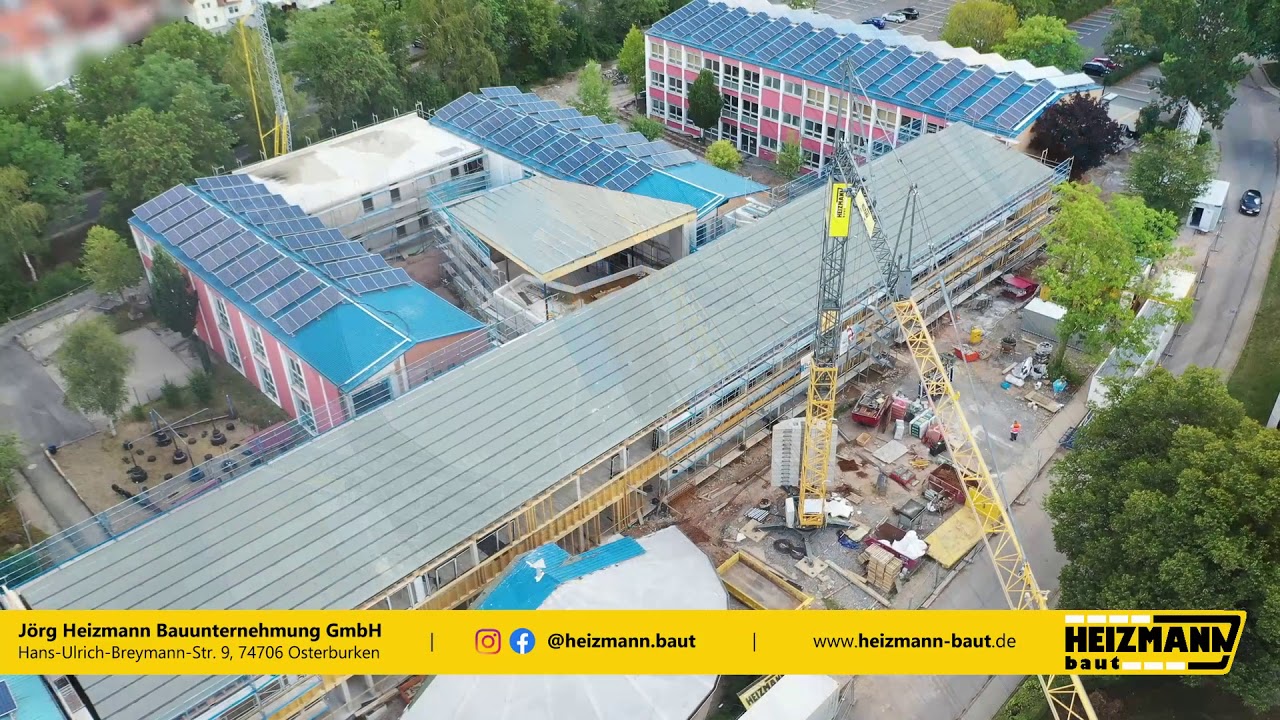 Neubau Burghardt Gymnasium in Buchen | 19.08.2020