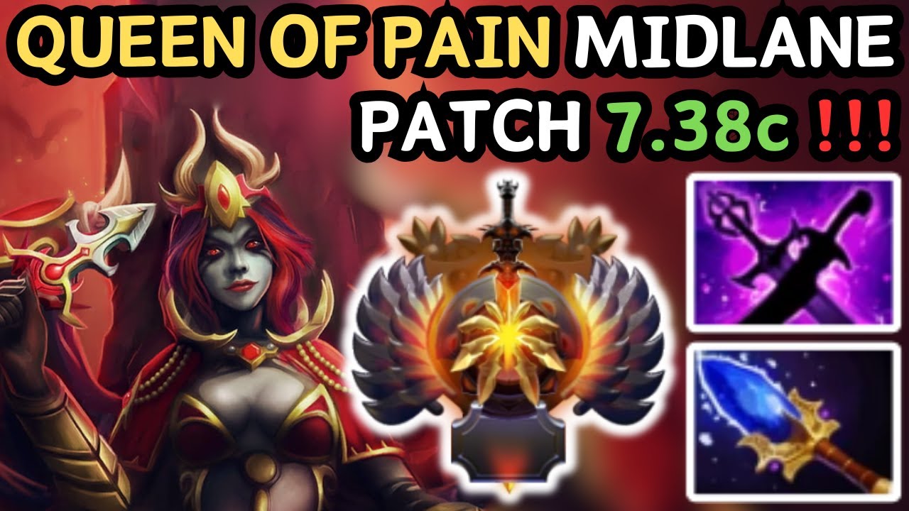 🔥 22 KILLS IMMORTAL QUEEN OF PAIN Midlane Gameplay Patch 7.38c 🔥 QOP Perspective - Dota 2