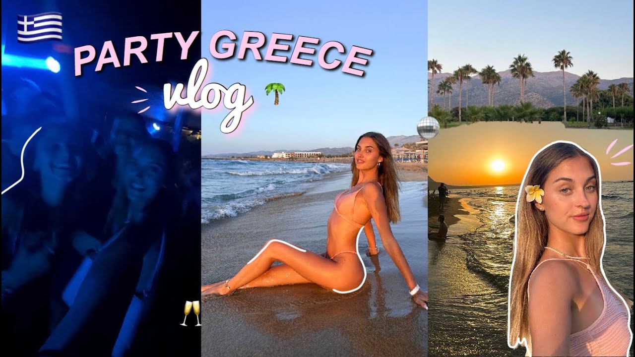 GREECE VLOG s novými kamarády!🌴🥂| Amy's World