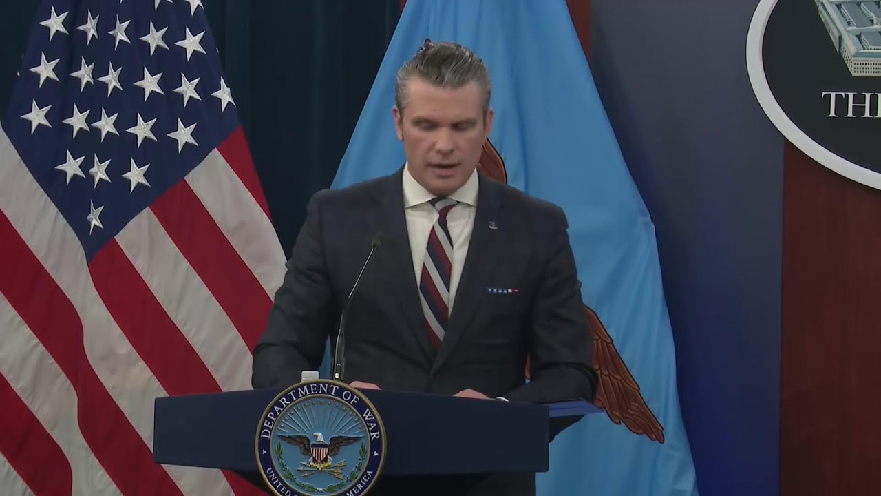 Operation Epic Fury Pentagon Briefing