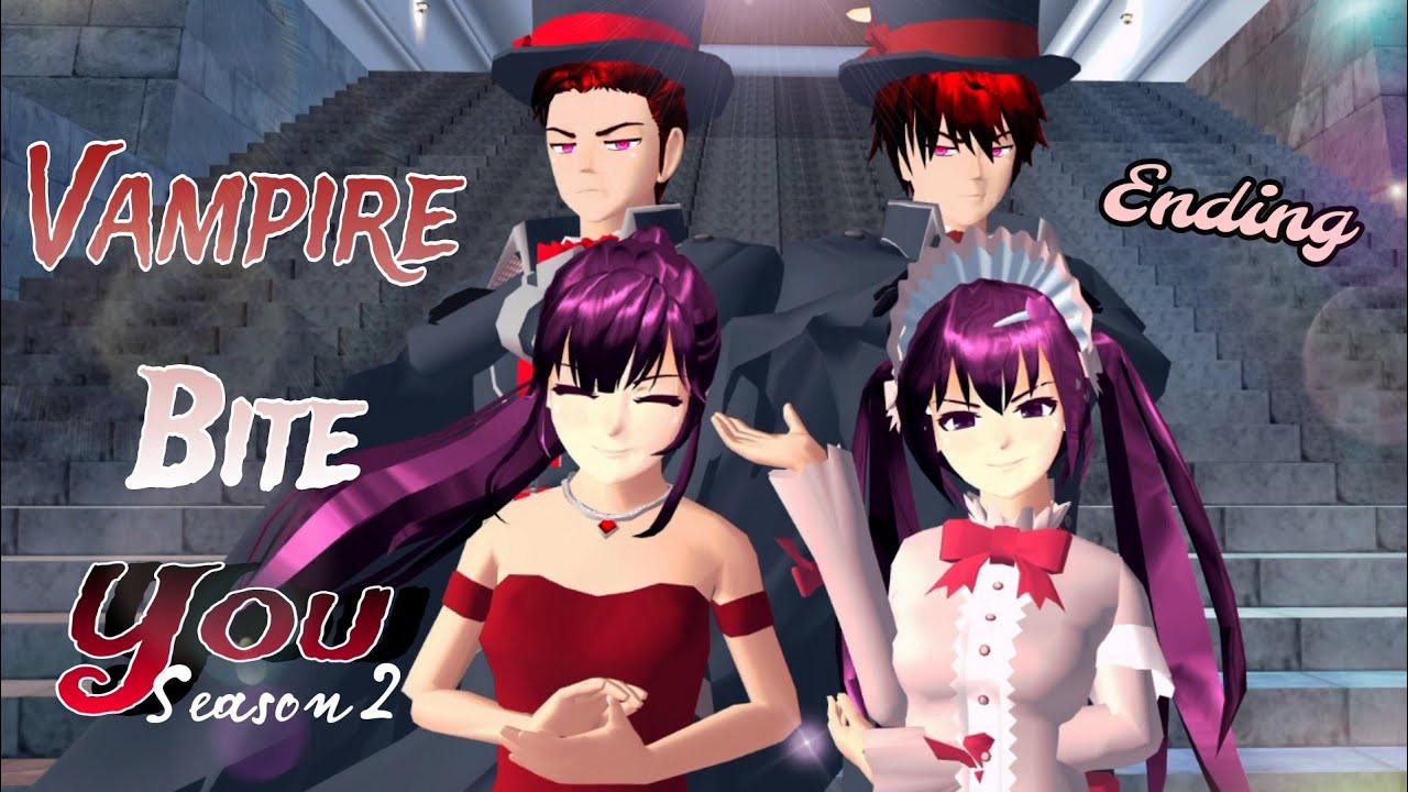 🧛🏻‍♂️BITE YOU S2 [Vampire Family] #End||Drama Sakura School Simulator