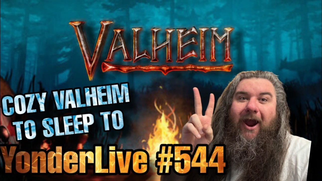 COZY RELAXING VALHEIM TO SLEEP TO!!  SWAMP TREEHOUSE BUILD!! YonderLive #544 - Valheim - Part 31