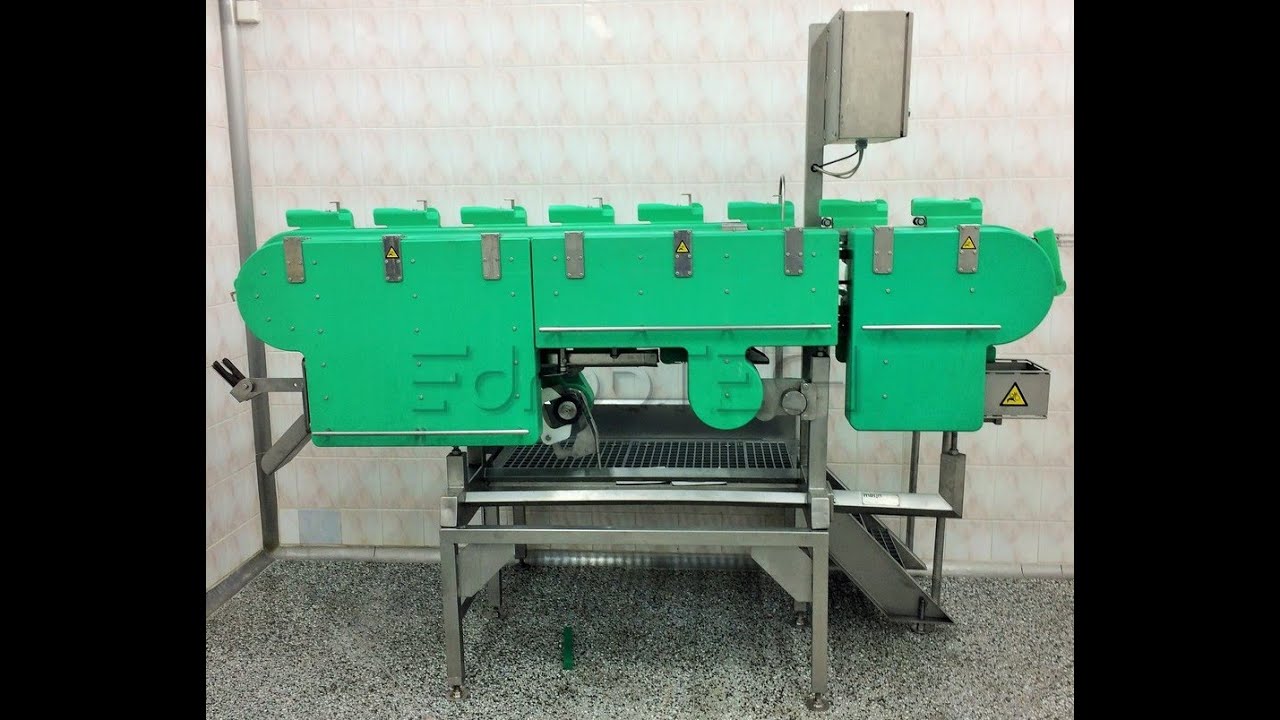 Used Meyn BC40 breast cap automatic filleting machine