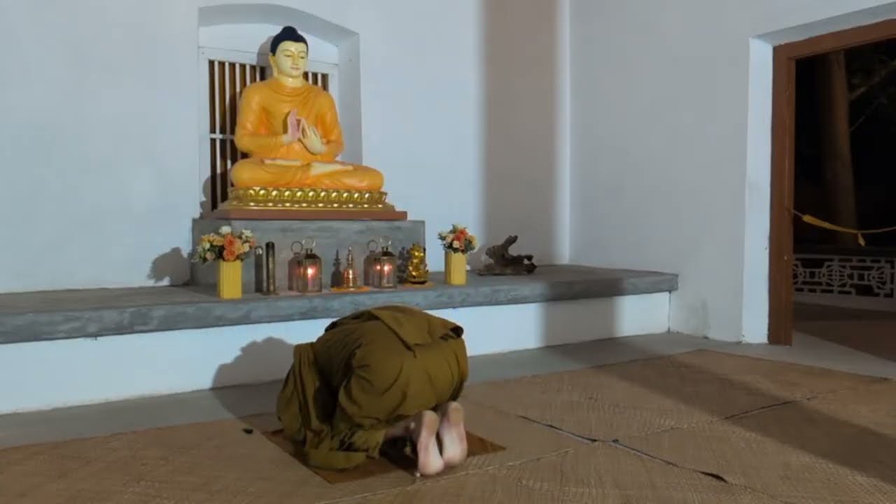 English Buddhist Monk is live