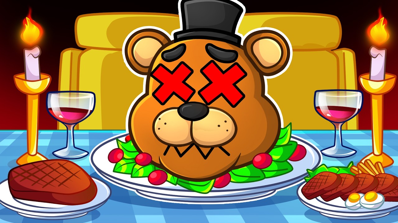 FAZBEAR GOT COOKED FOR DINNER..