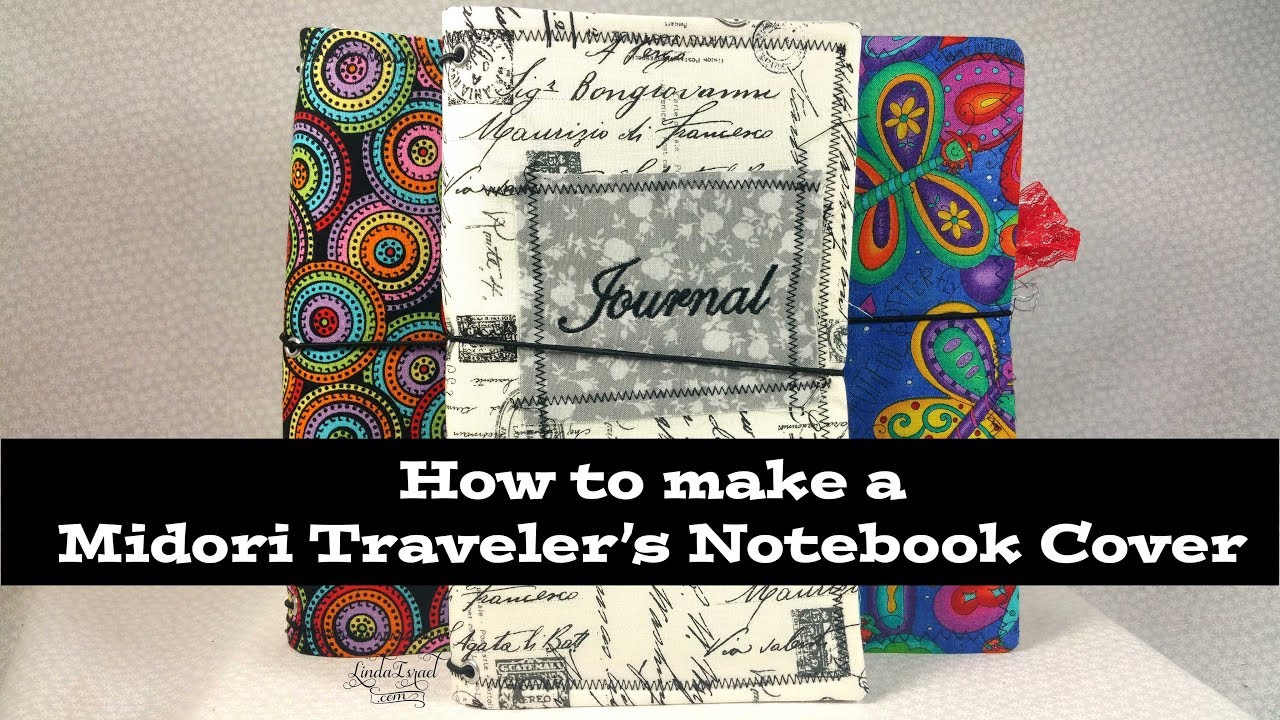 How to make a Midori Travelers Notebook Cover