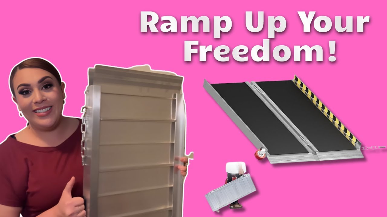 Portable Wheelchair Ramp Review – 3FT Aluminum Ramp for Home & Steps (800 lbs Capacity)