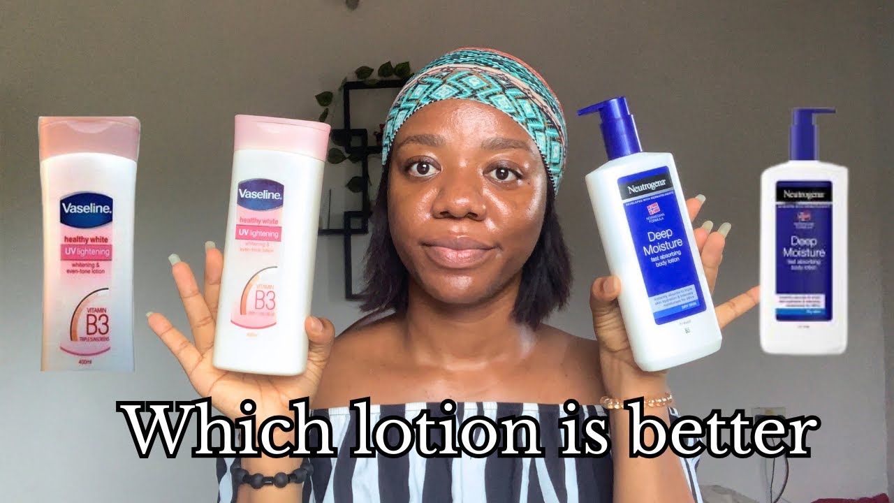 Neutrogena vs Vaseline body lotion | which is better