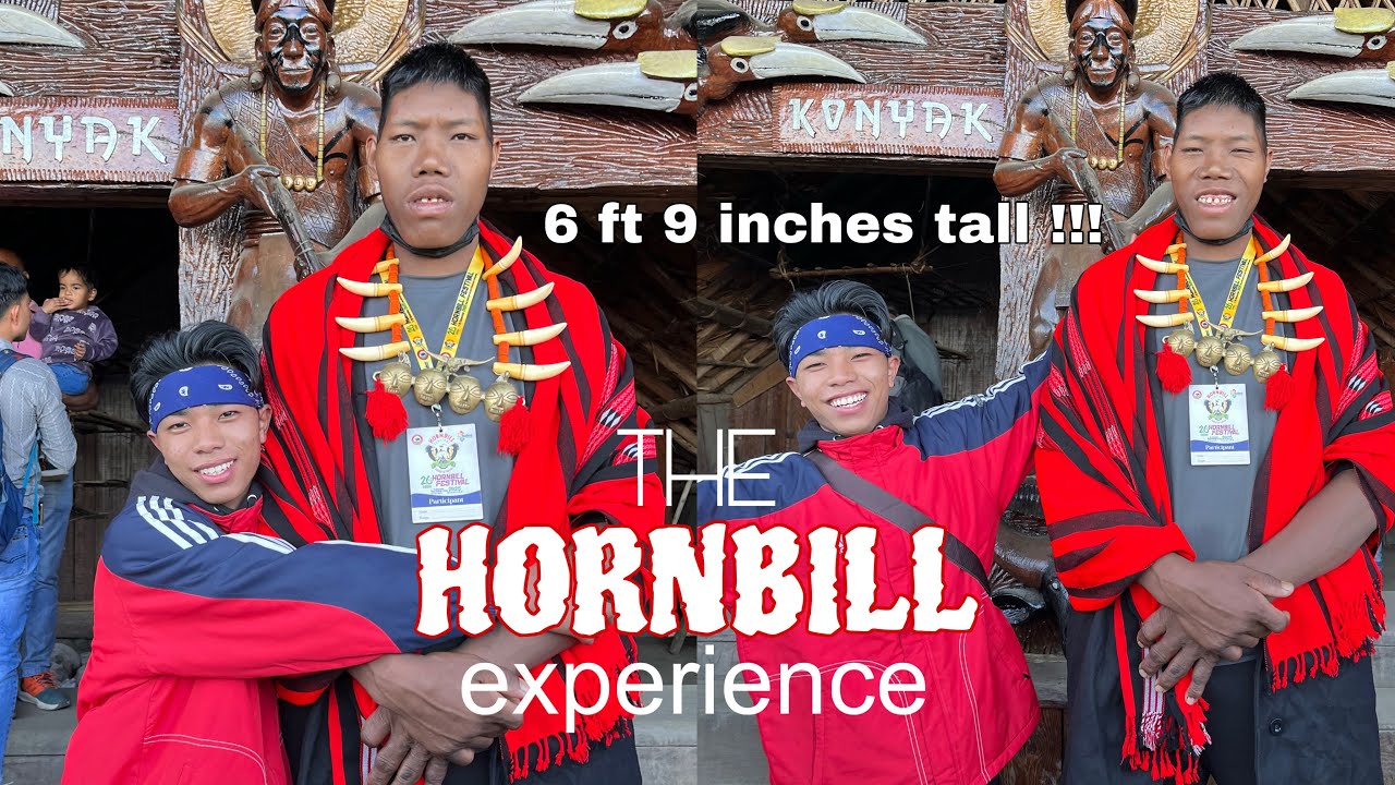 I MET THE TALLEST MAN IN NAGALAND 😱 | best experience ever! ❤️, hornbill tour and how I spent a day 