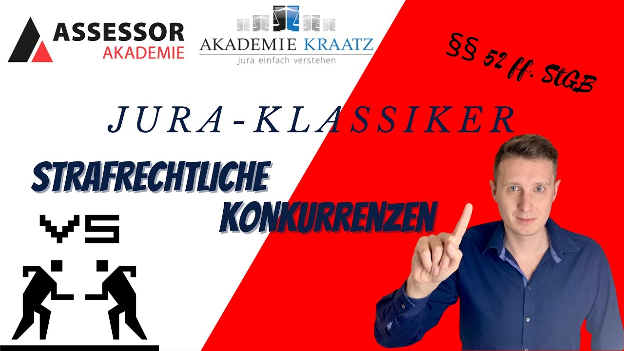 Jura-Klassiker: Die Konkurrenzen im Strafrecht! Sind sie wirklich so schwer und nervig wie ihr Ruf?!