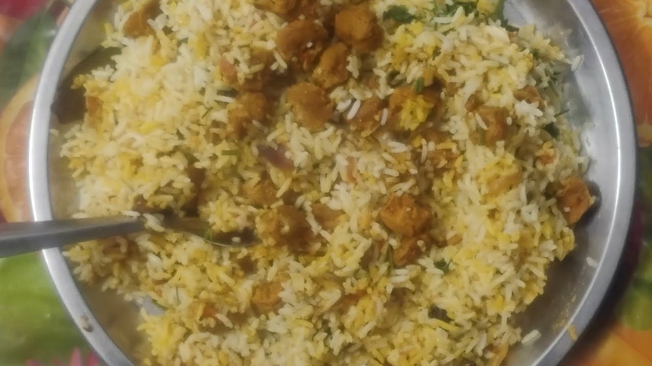 Veg Soya Biryani 