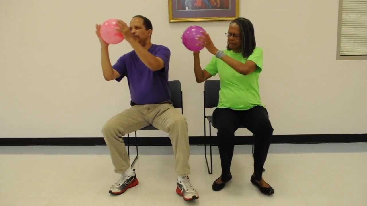 Tai Chi-Qigong for Walking, Balance & Strength: Seated Energy Ball with Footwork