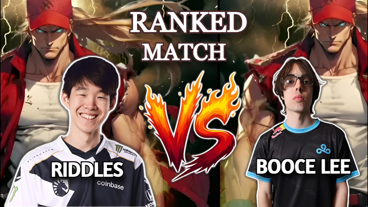 🔥SF6➤ Who's the best Terry? RIDDLES Vs BOOCE LEE➤ High Level RANKED🔥