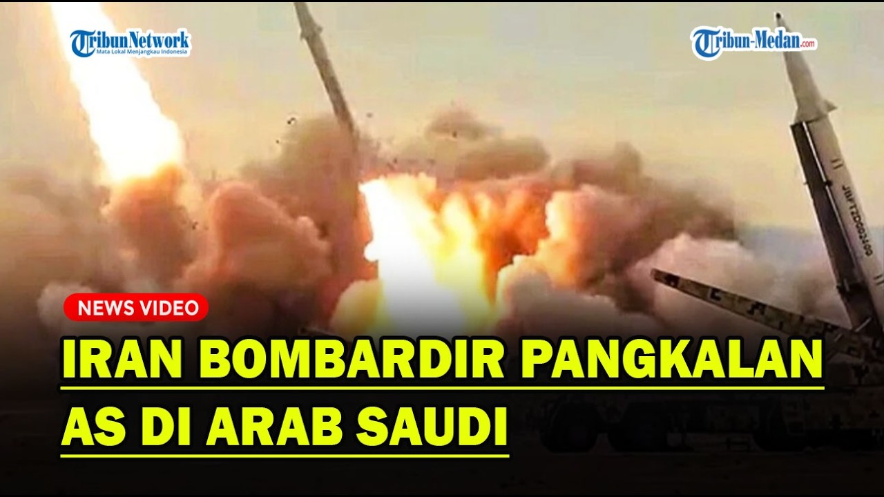 DETIK-DETIK IRAN Bombardir Pangkalan AS di Arab Saudi❓