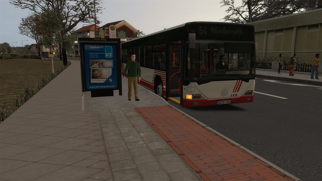 Let´s Play Omsi 2 Im E2 ZF Citaro durch Krefrath