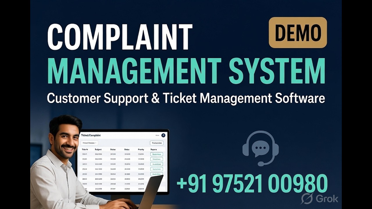 Complaint Management System | Customer Support & Ticket Management Software