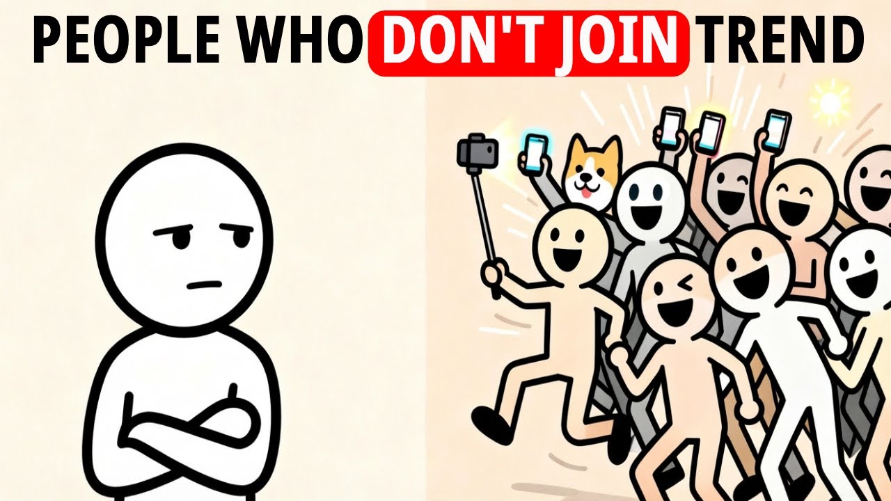 Psychology of People Who Never Join Trends | Mindful Patterns