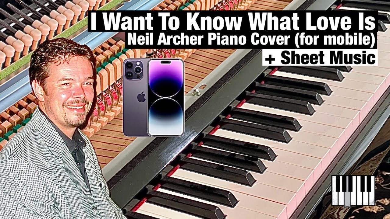 I Want To Know What Love Is - Foreigner - Piano Cover (for mobile)
