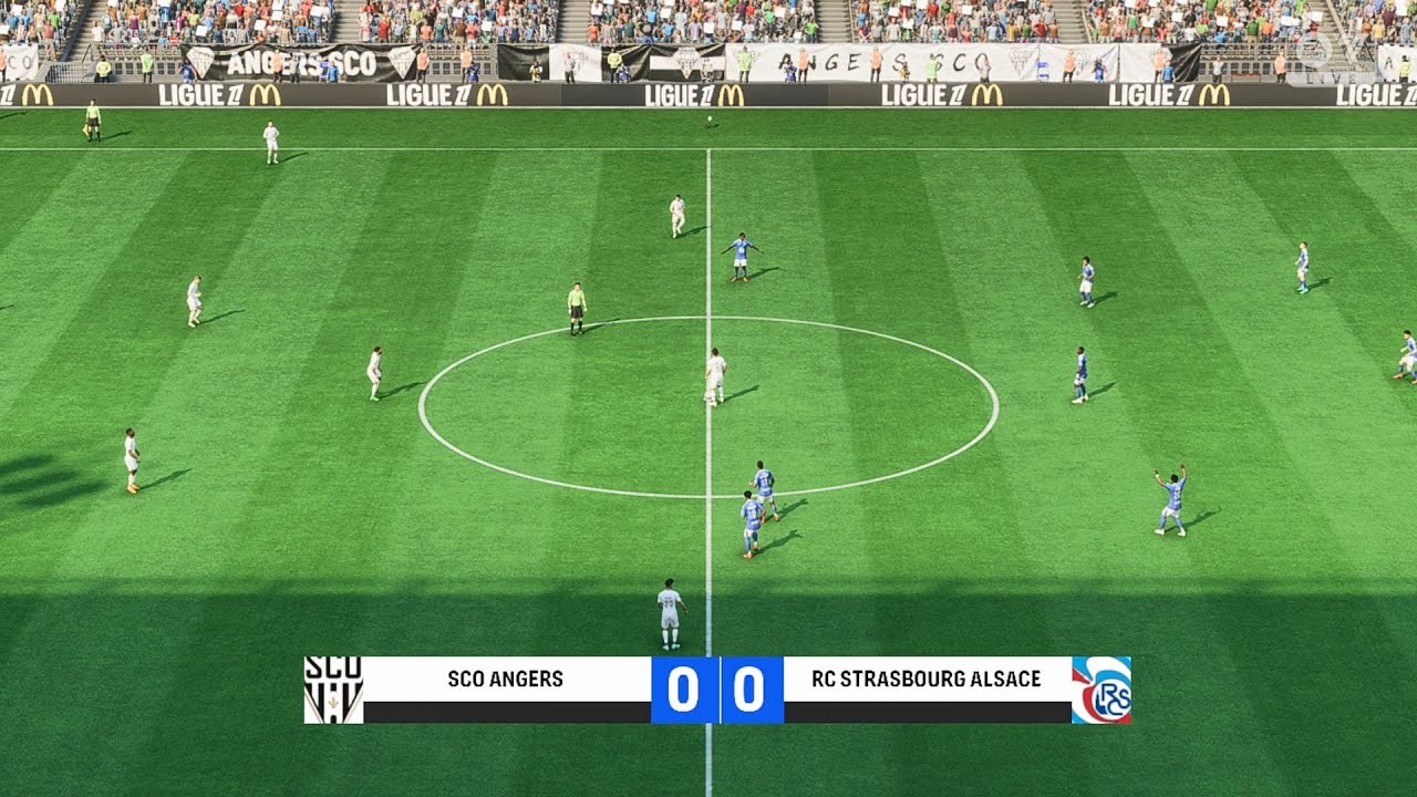 EA Sports FC 25 | Angers vs Strasbourg - Ligue 1 Uber Eats | Gameplay PS5