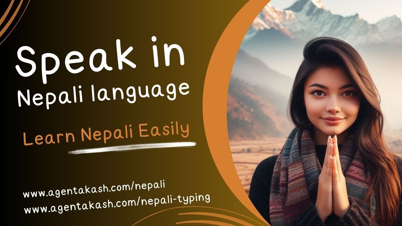 Speak in Nepali language