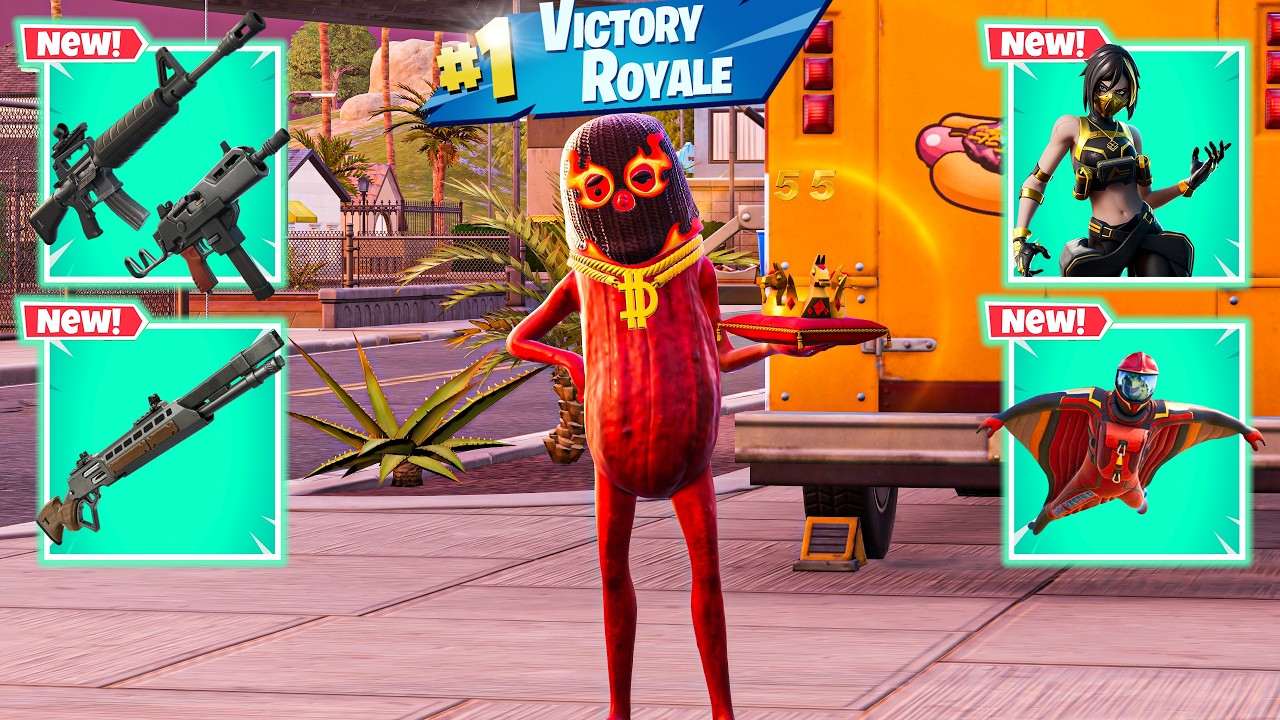 CHAMOY BIG DILL vs NEW! MYTHIC'S CHALLENGE 👑(NEW!! Fortnite Chapter 7 Season 1)