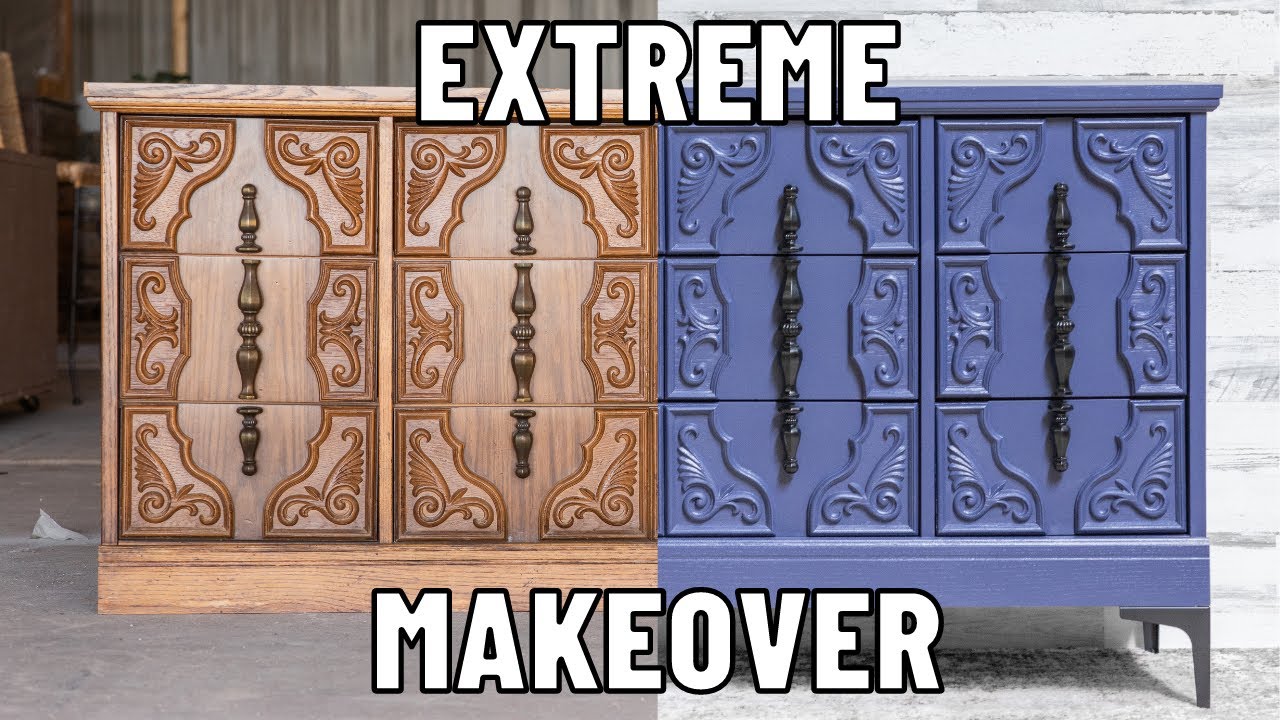 EXTREME Goodwill Dresser Makeover | Popular Goodwill Finds