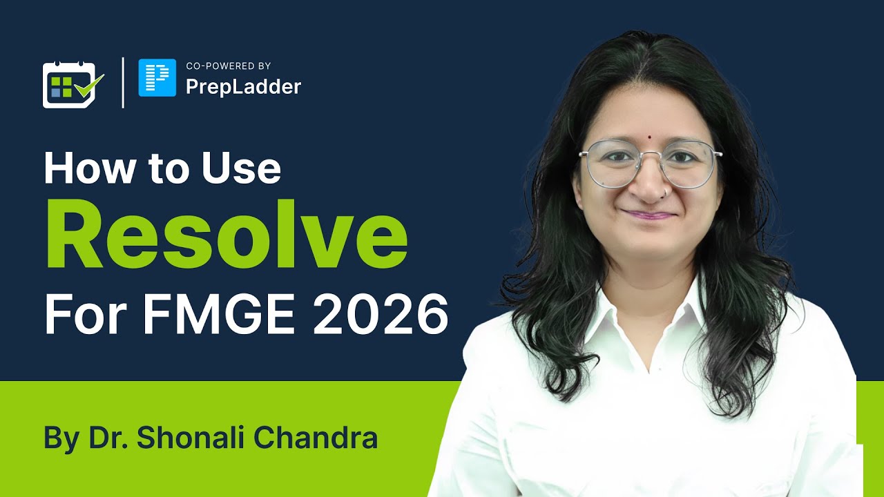 How to Use Resolve for FMGE 2026?