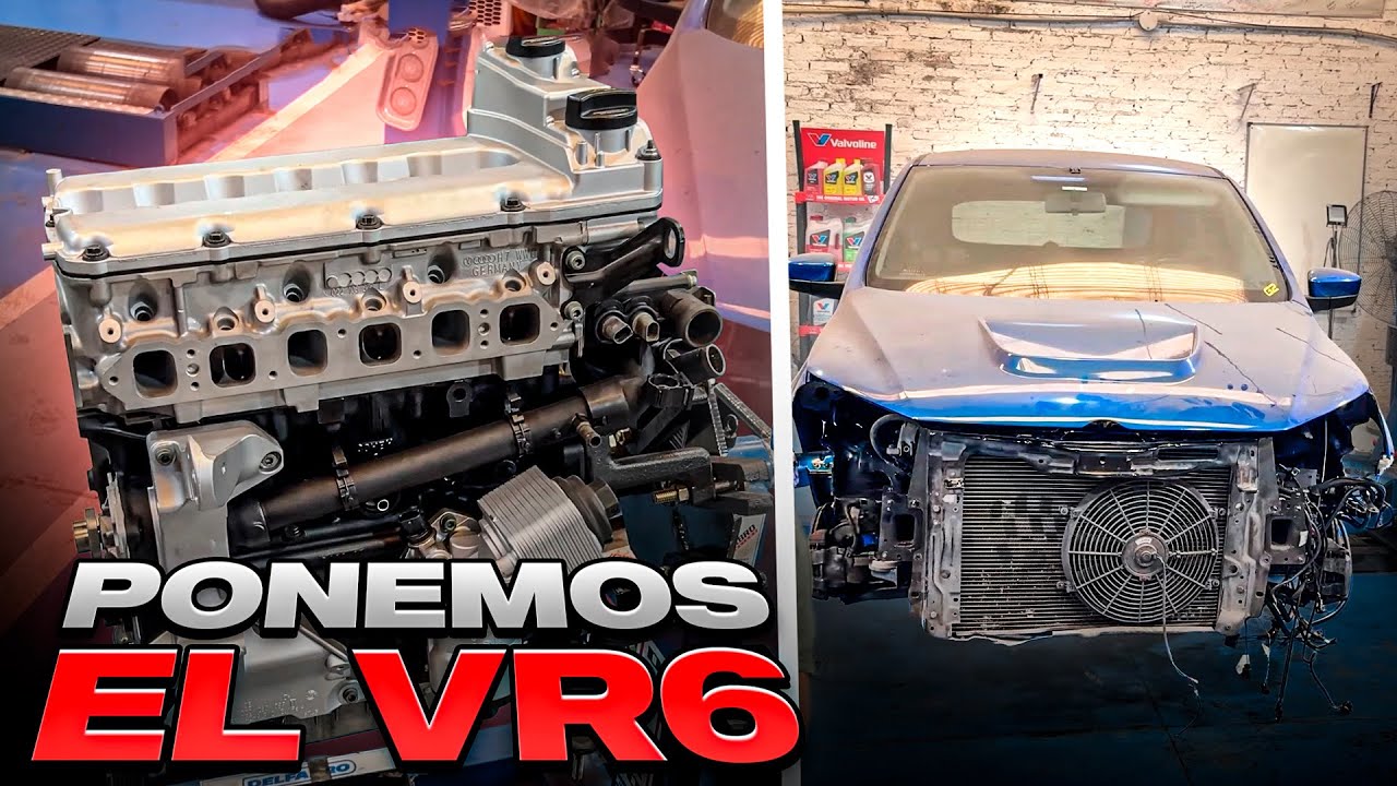 Poniendo el VR6 3.2 y Arrancamos con el turbo kit!!! #jlcmc #Engineering #industrialautomation 