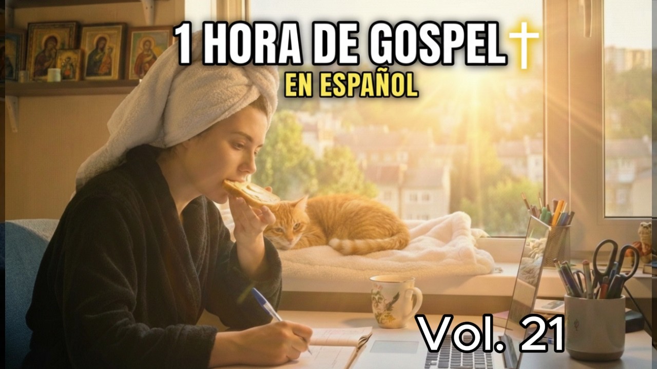 1 HORA DE MÚSICA GOSPEL CON LETRA PARA CANTAR | KARAOKE CRISTIANO DE ALABANZA Y ADORACIÓN VOL 21