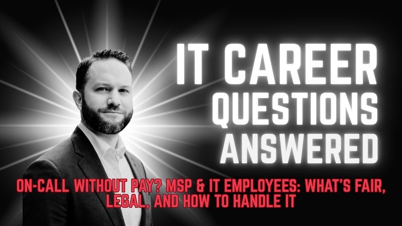 Дежурство без оплаты? Сотрудники MSP и IT: что справедливо, законно и как с этим бороться