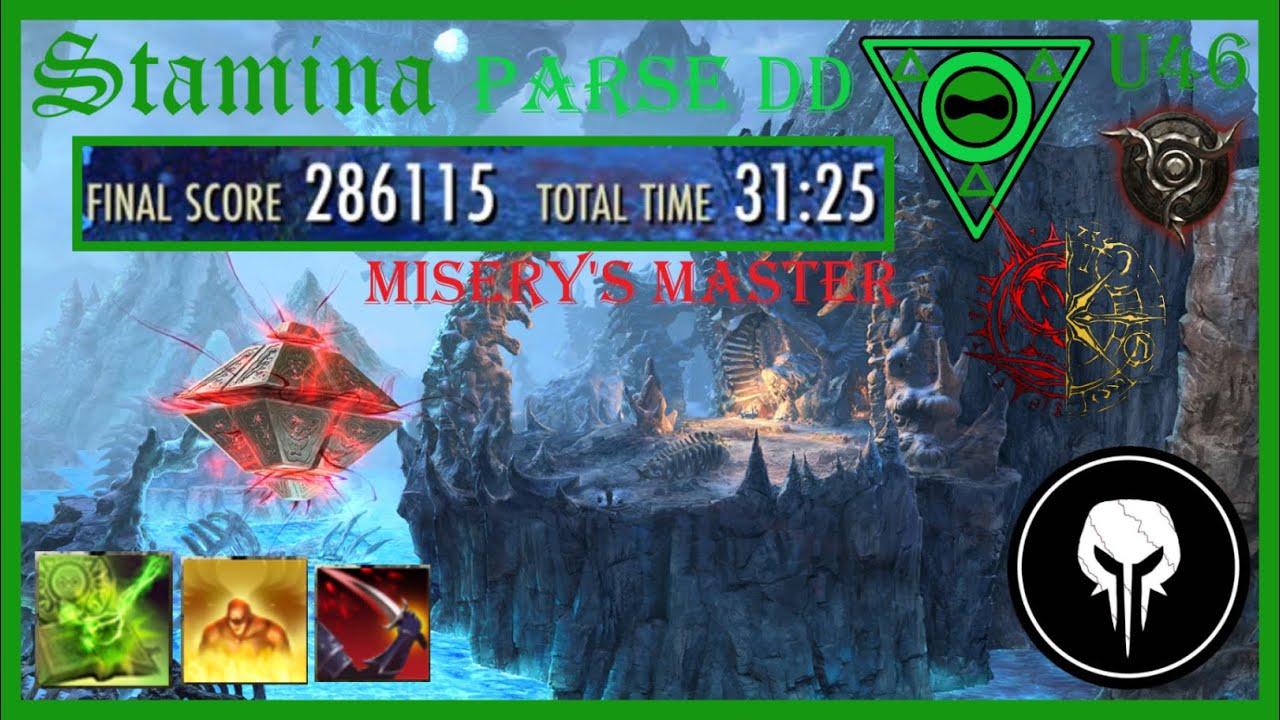 ESO Ossein Cage Trifecta 286k Score, Stamina Arcanist Dawn's Wrath POV, Misery's Master  PS5 EU, U46