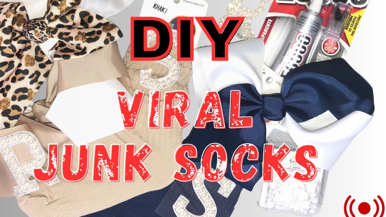 [DIY] How to make JUNK SOCKS / tutorial LIVE