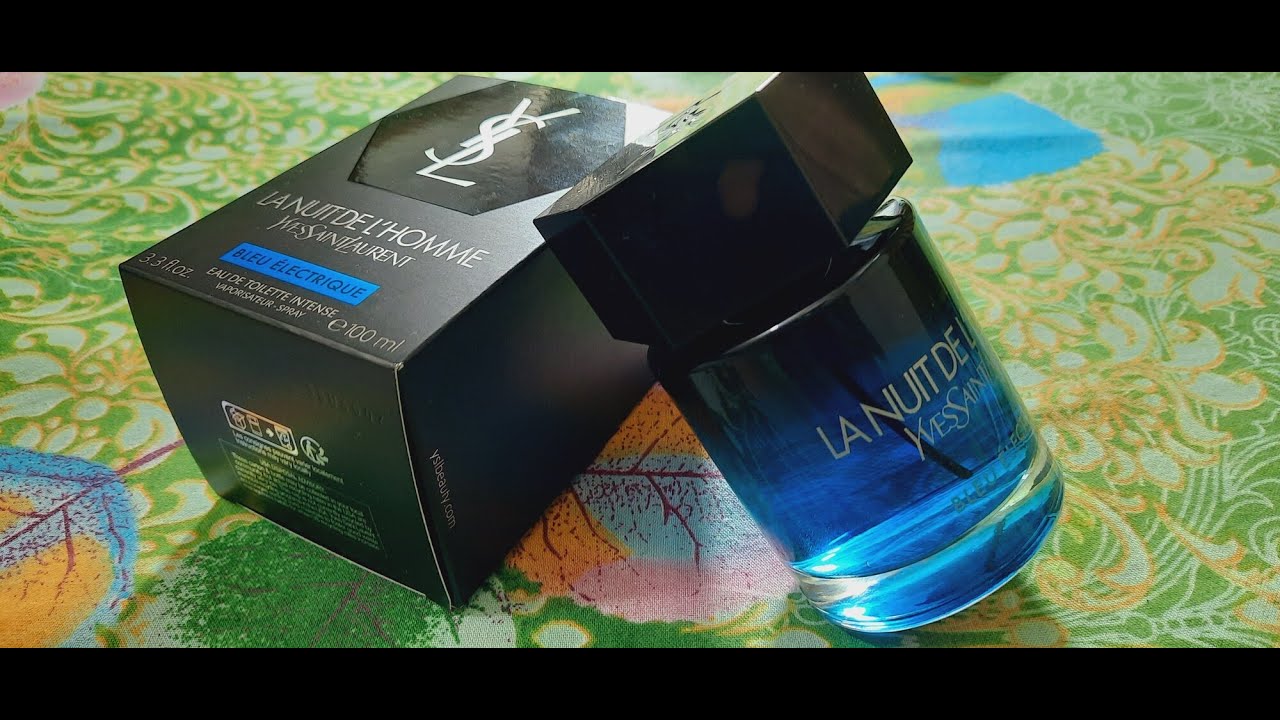 YSL La Nuit de L'Homme Bleu Électrique Fragrance (2021)