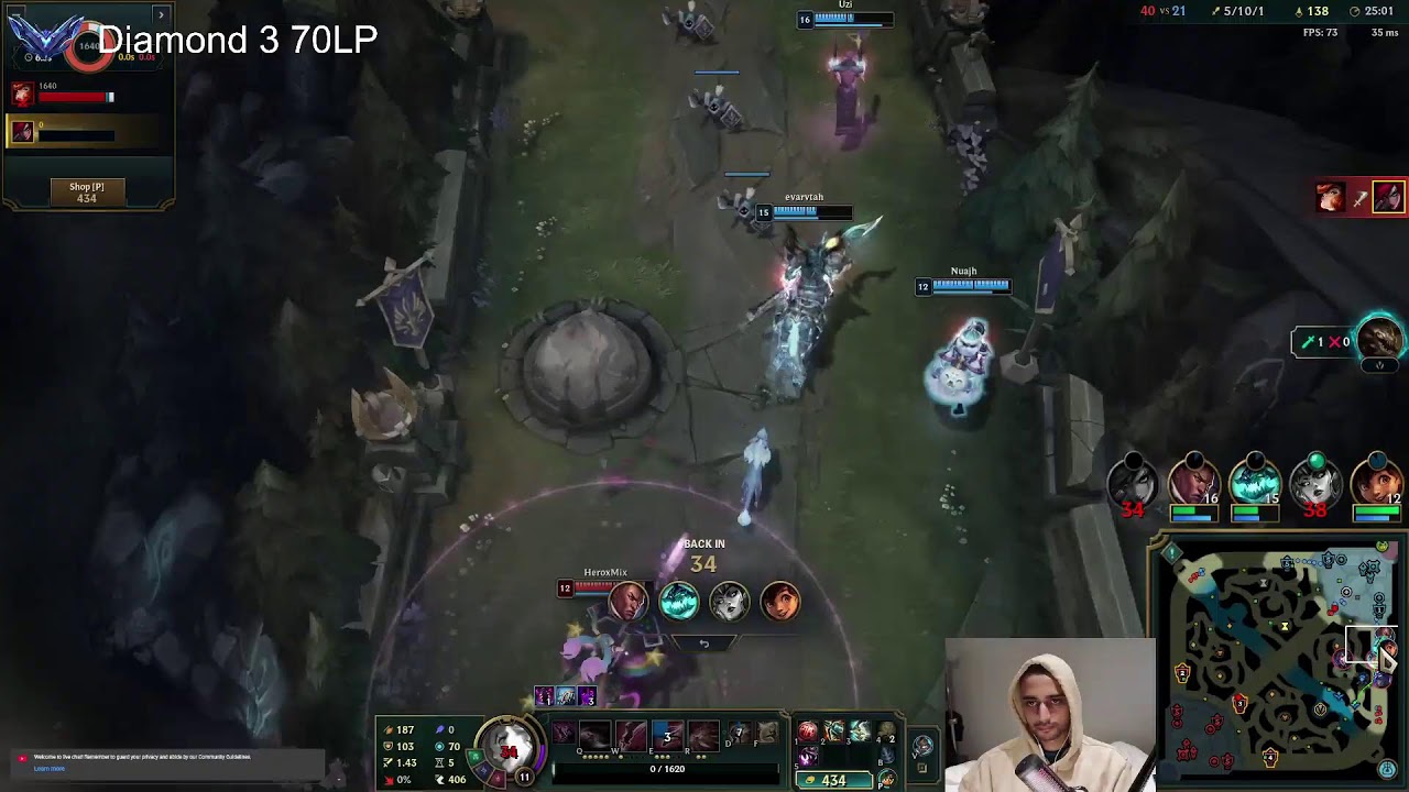 KATARINA ADC/MID - RANK 6 KATA WORLD - MASTERS CLIMB - D3 67LP START