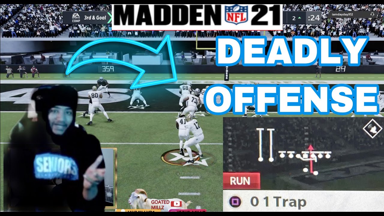 THIS O1 TRAP MAKES THIS OFFENSE TOO DEADLY ‼️| ACE SLOT OFFSET IS SO BALANCED 😳| MADDEN 21