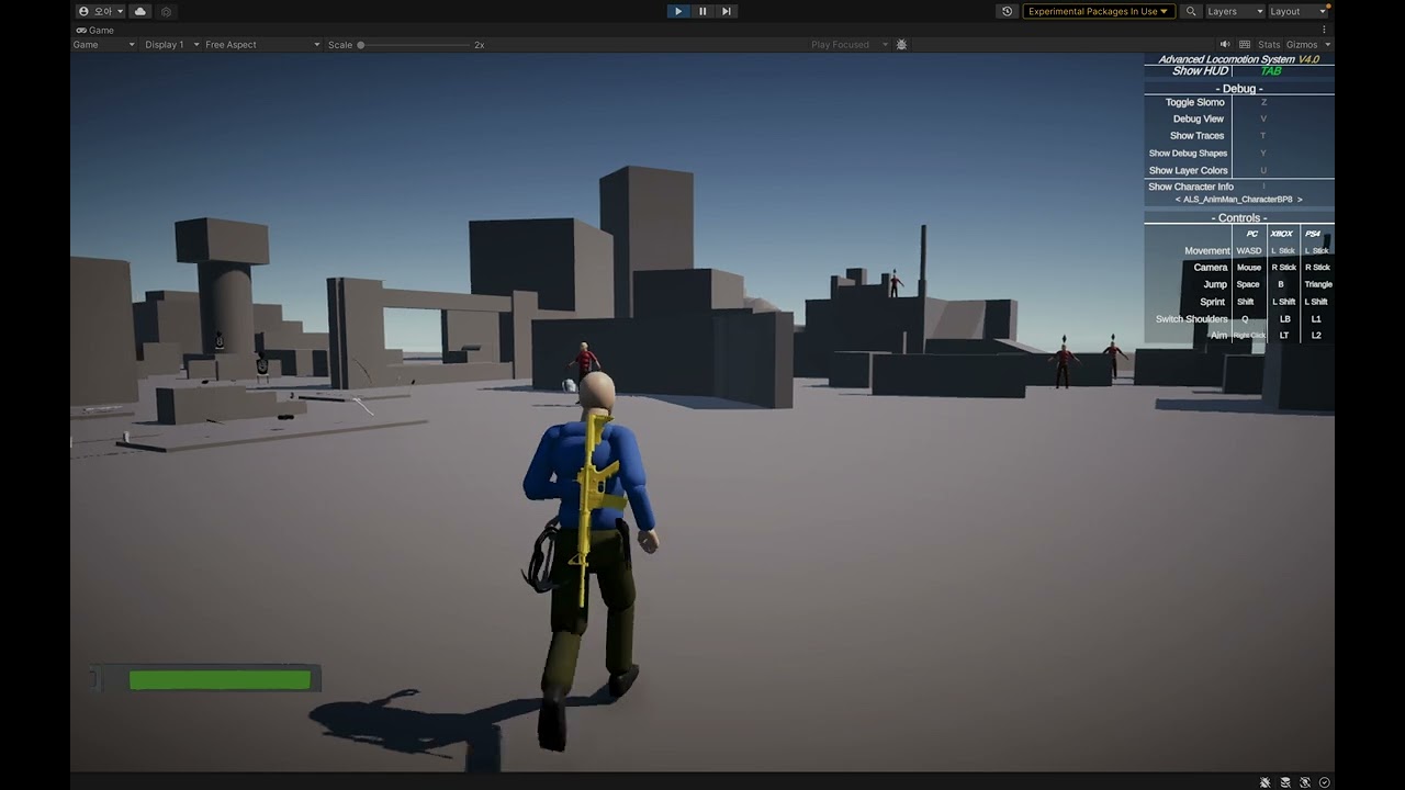 Advanced Locomotion System V4 In Unity