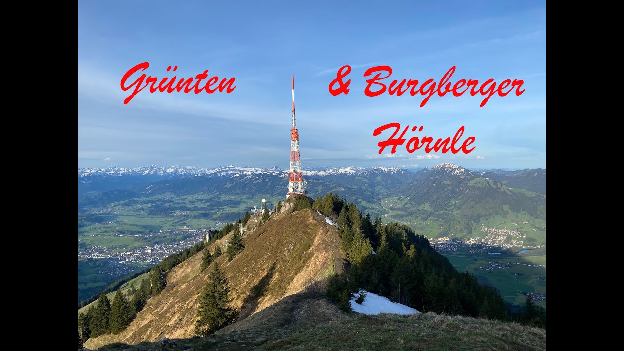(Frühjahrs-)Überschreitung Grünten - Burgberger Hörnle