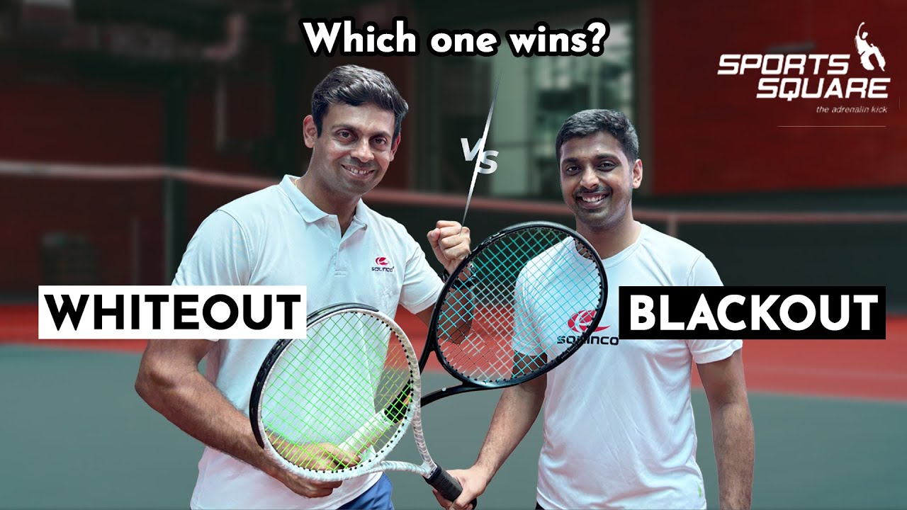 Solinco Whiteout vs Blackout V2 | Best Tennis Racket for Power or Control?