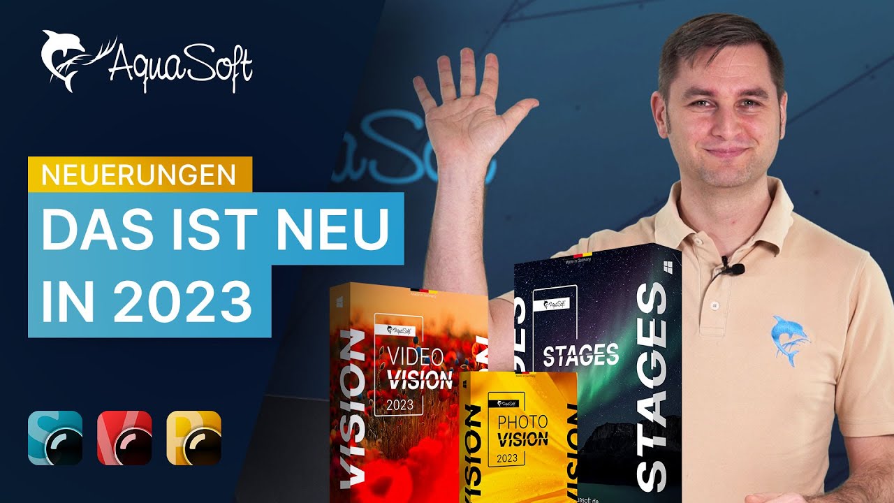 Videobearbeitung 2023 ⁉️ Was ist neu in AquaSoft Video Vision 2023? ❓- Gesamtes Video