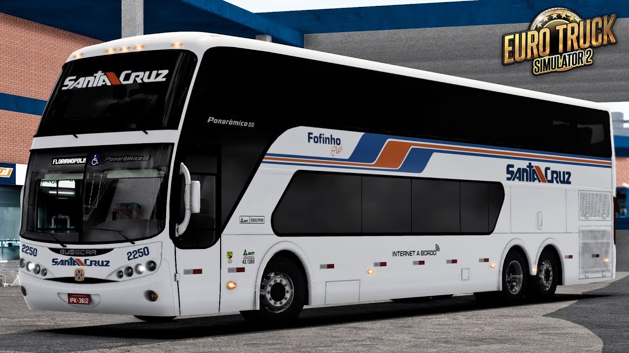 ETS 2 | Santa Cruz | Santa Maria / Florianópolis | Busscar Panoramico DD