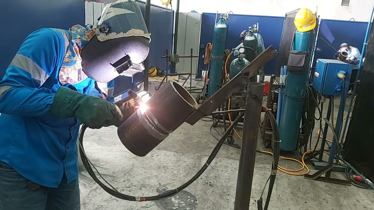 WELDING TEST (WQT) 6G PIPE 6