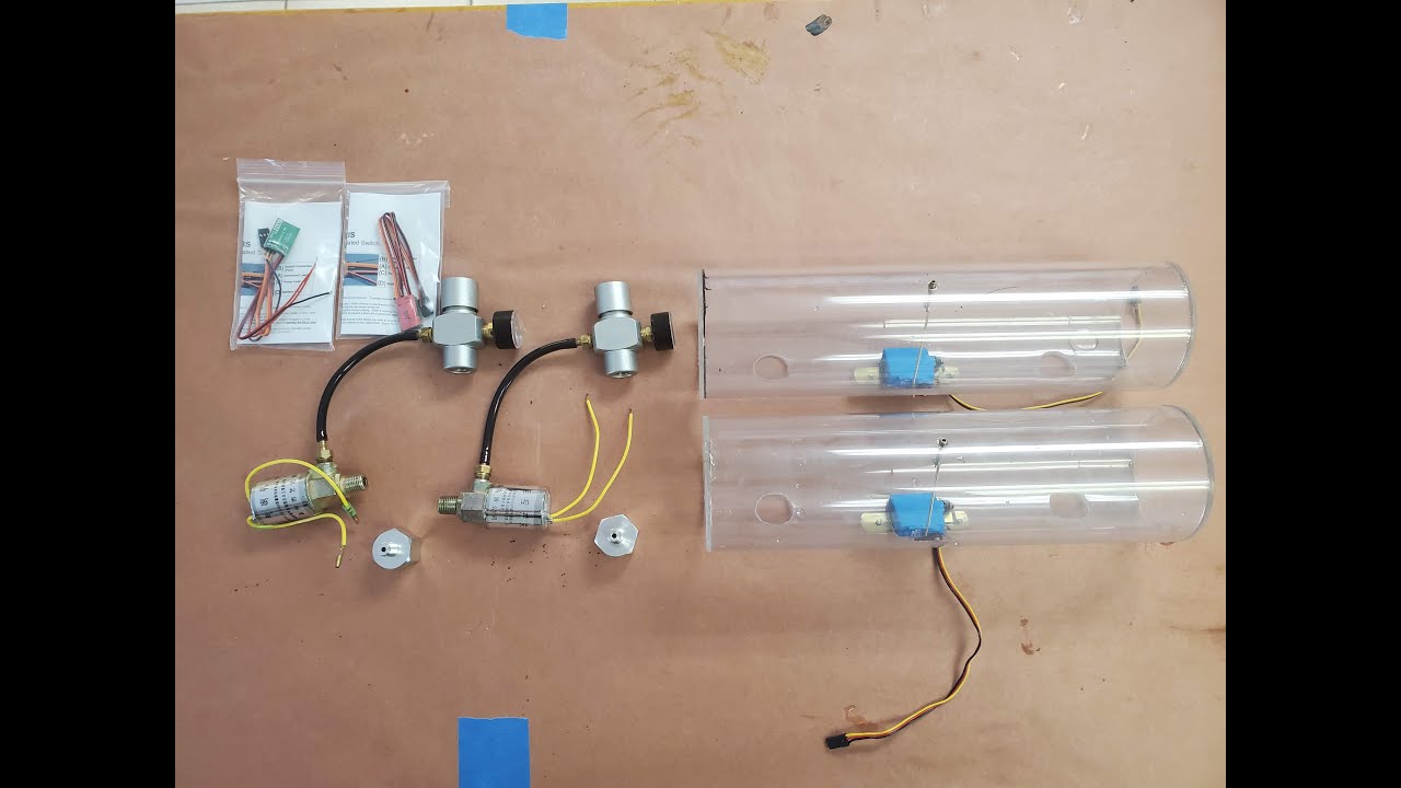 A modular CO2 ballast system for use in RC Submarines